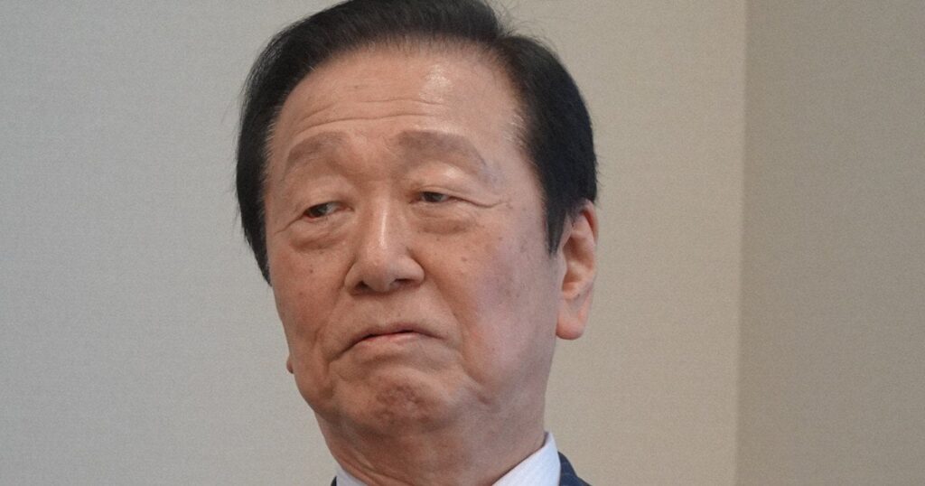 立憲・小沢氏、次期代表「泉氏でやったらまた沈没」 支持しない考え