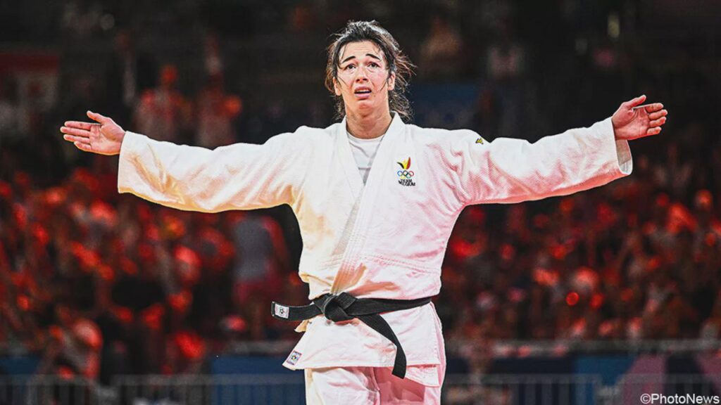 銅メダル！柔道家ガブリエラ・ウィリアムズが女子柔道70kg級でベルギーに銅メダルをもたらしました。