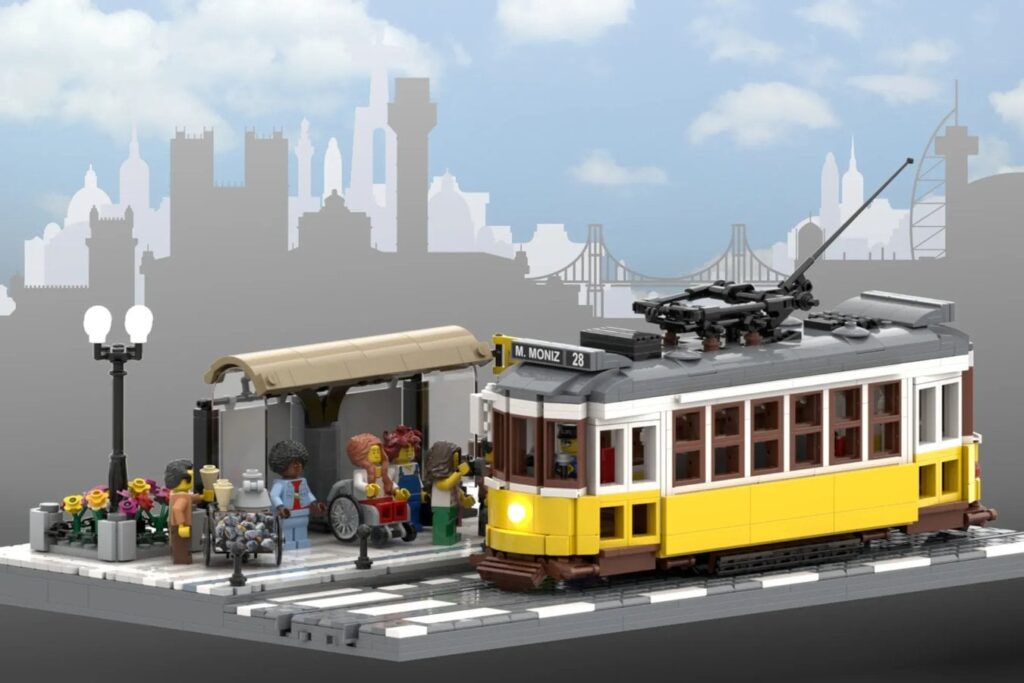 [LEGO] リスボンのトラムはほぼ最終段階