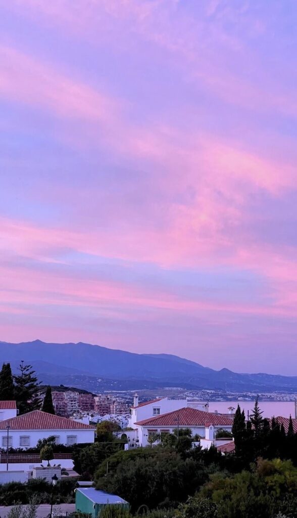 マニバの美しい夕日😍