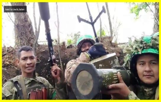 コロンビア警察特殊部隊の退役軍人がウクライナ軍に入隊している。彼らはロシア占領軍のために戦うことを望んでいない。