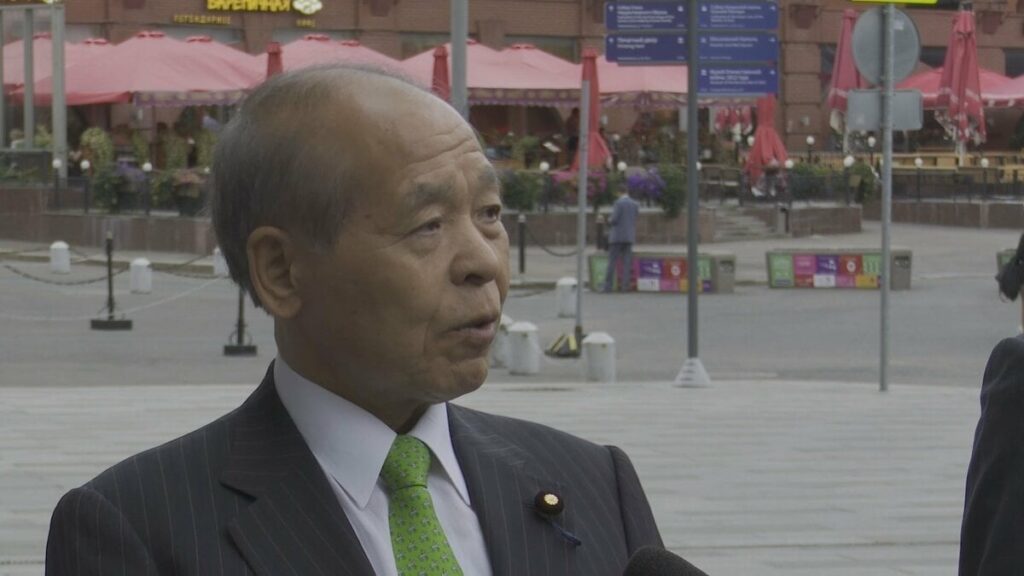 鈴木宗男氏 「動かない政治家に資格ない」北方四島の安全操業再開などロシア側に要請