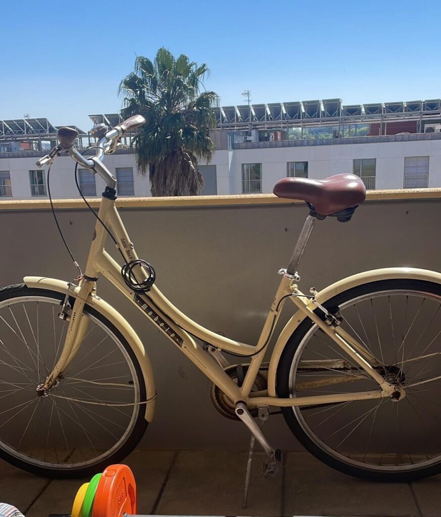 自転車が盗まれた
