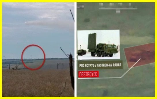 ウクライナ防衛軍にとって素晴らしい日。ロシアのSu-25戦闘機と最新の2億5000万ドルのホークAVレーダーシステムが前線で破壊された。