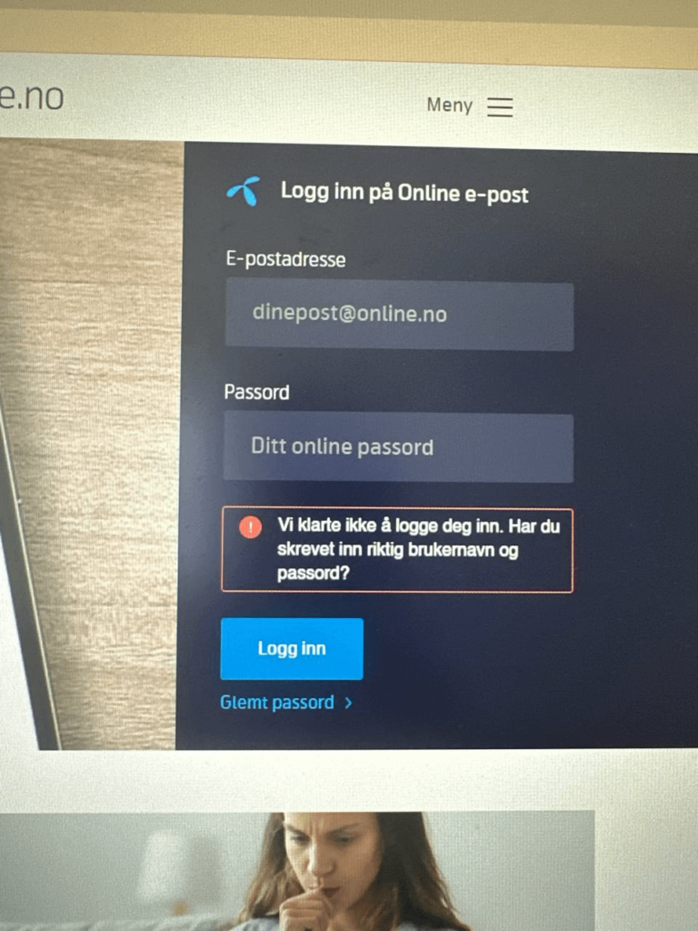 メールを回復しようとしているのですが、パスワードを回復するためにTelnorポータルにサインインすると、同じメールに送信されたメールコードの確認を求められます。😤😤😤