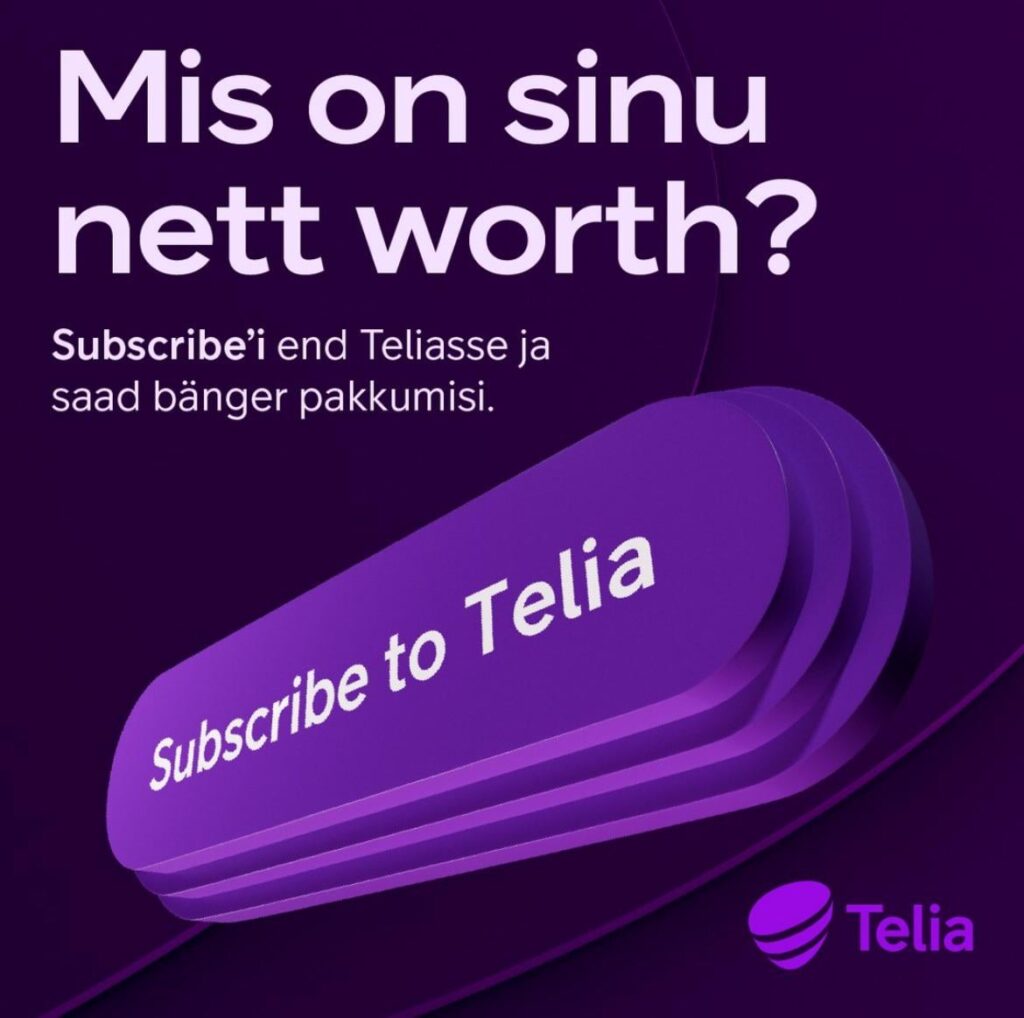 Telia の新しい広告の方向性
