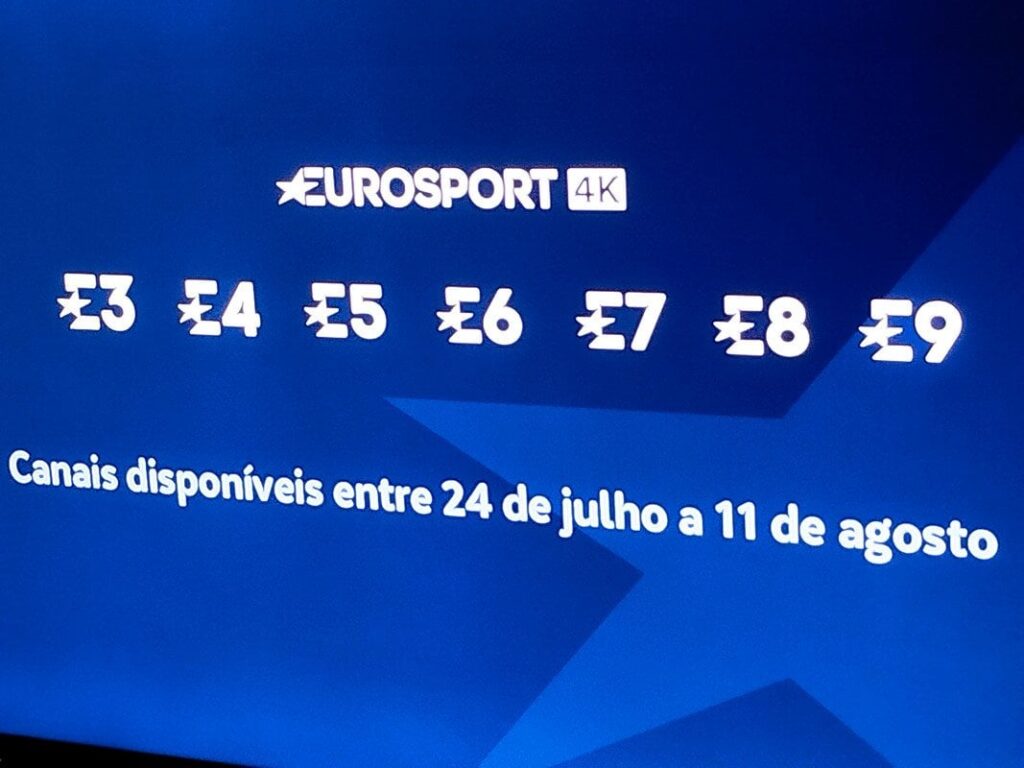 ユーロスポーツにはオリンピックをフォローする 9 つ (!) のチャンネルがあります。  4Kチャンネルも登場します！
