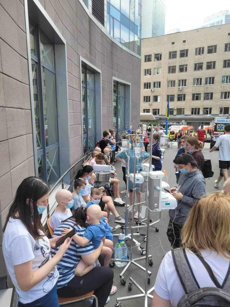 ロシア最大の小児病院への攻撃