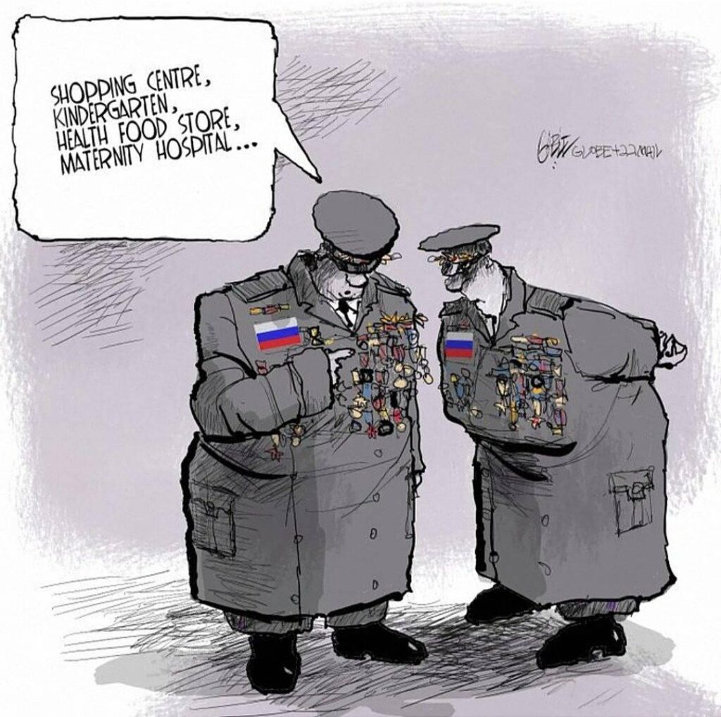 昨日のキエフの小児がん病院への攻撃は、ロシア人の本性を再び明らかにした。またも平和的な物体がモスクワの将軍たちの制服の勲章となった。このような恐ろしい戦争犯罪は止めなければならない！ウクライナはこれまで以上に空虚な言葉ではなく軍事的支援を必要としている。