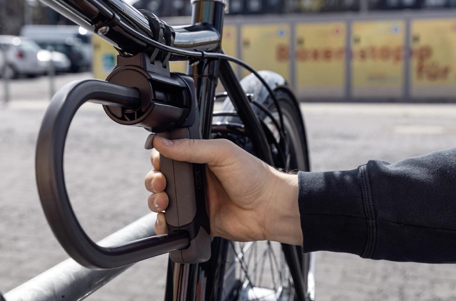 自転車ロック 🔐