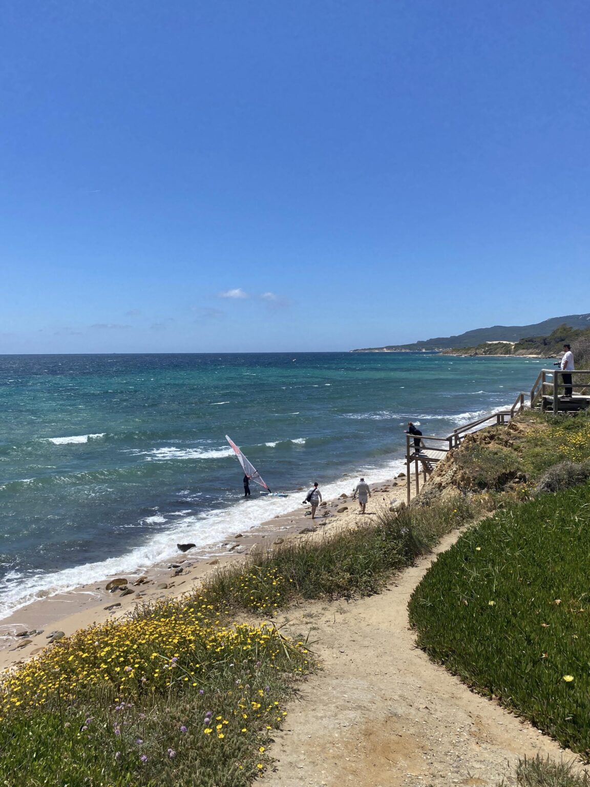 タリファのウィンドサーフィンに最適なスポット😍