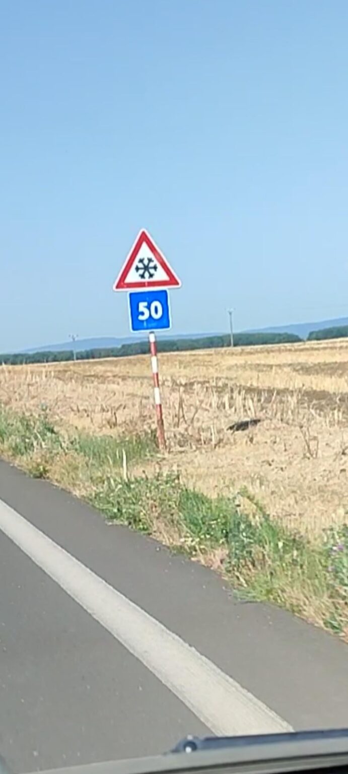 追加の交通標識?
