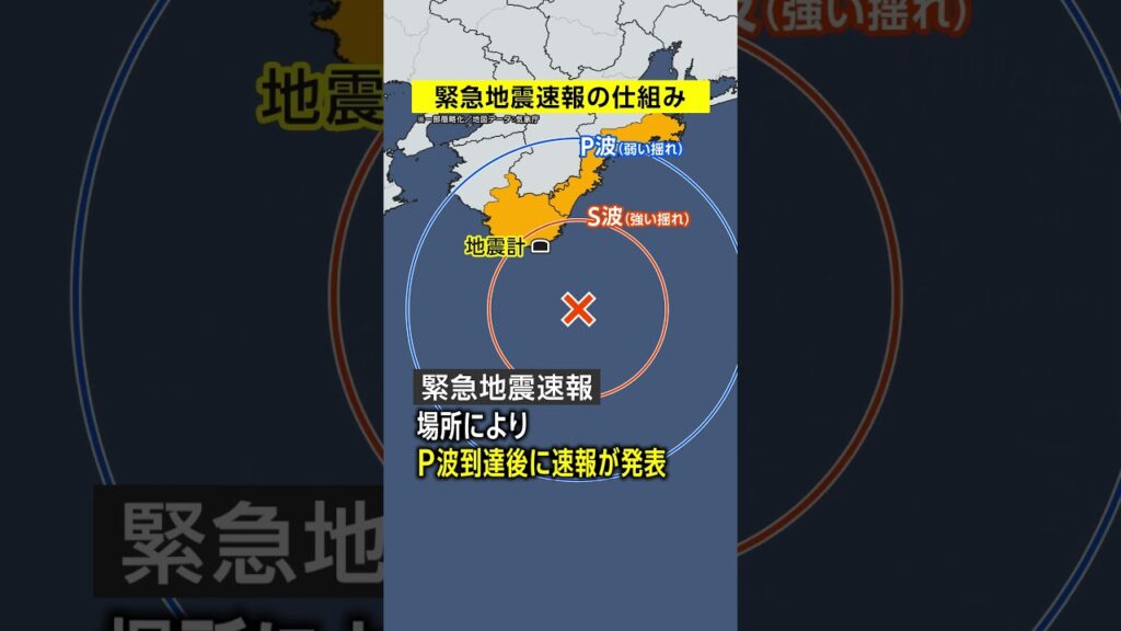 【緊急地震速報】発表が間に合わない？／仕組みを解説