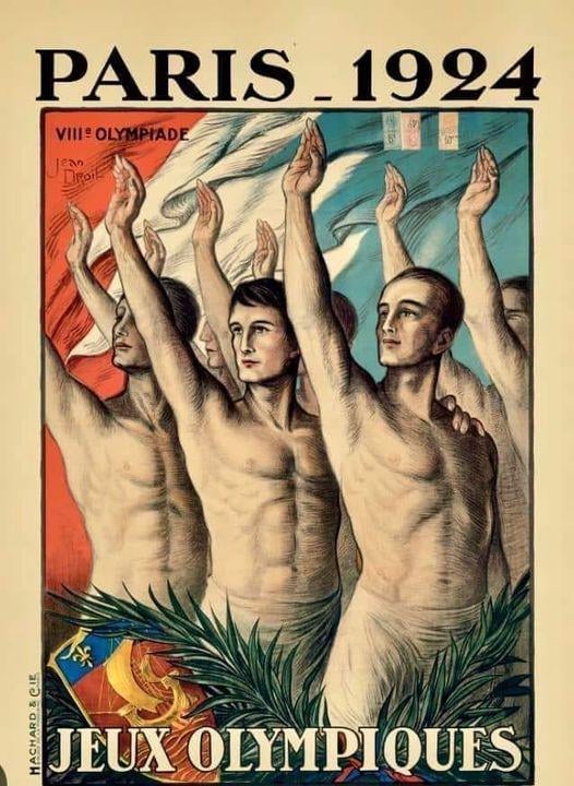 1924 年のオリンピック — ポスター