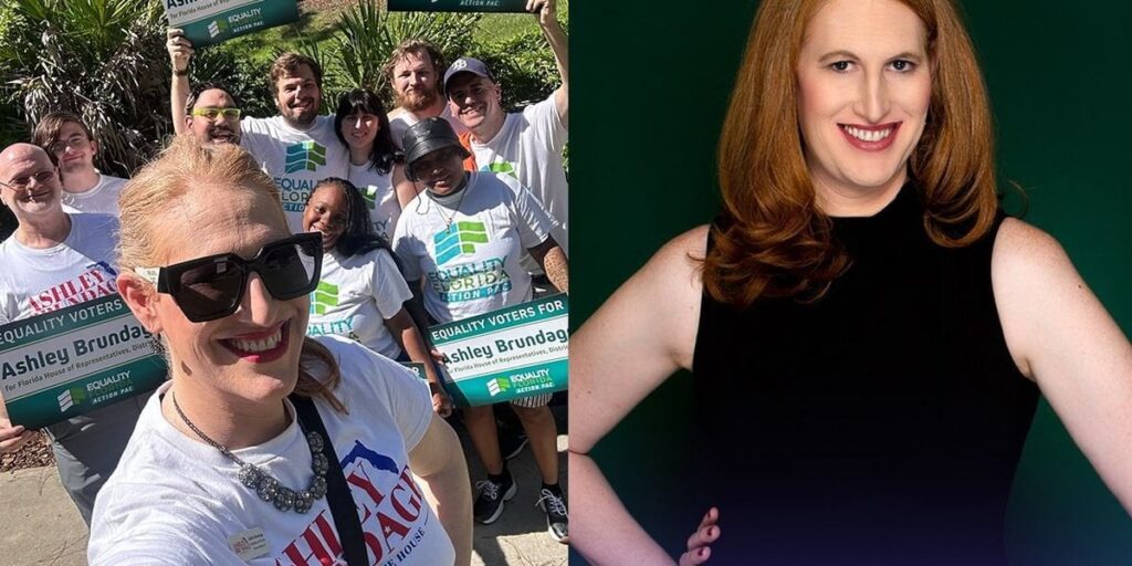トランスジェンダーの女性がフロリダ州下院議員選挙の民主党予備選で勝利し、歴史に名を残すことを目指す
