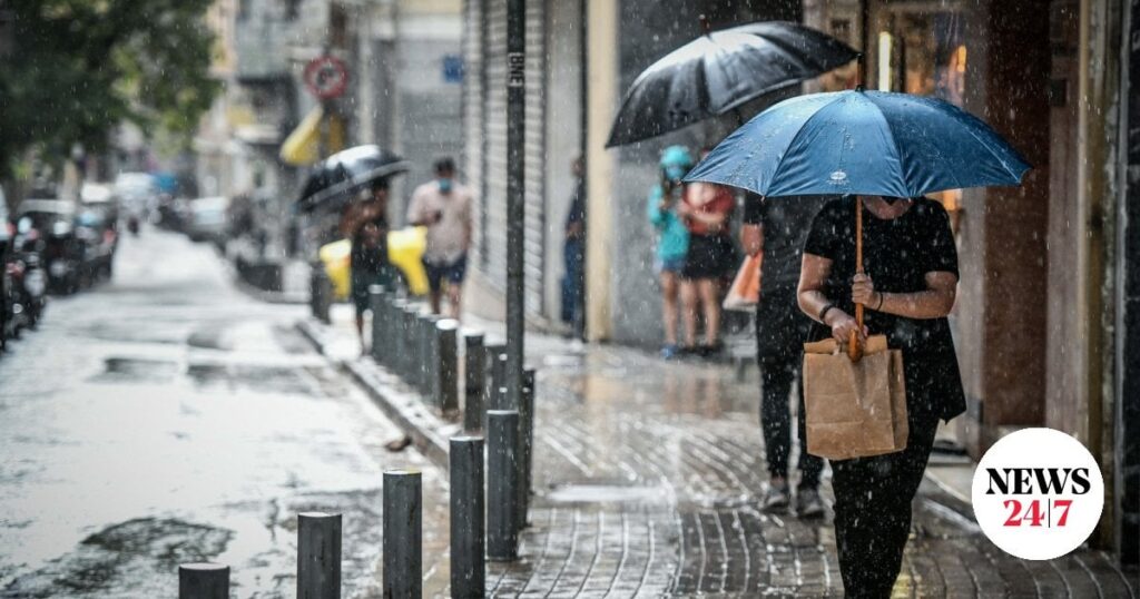 悪天候: アッティカの問題 - 道路の川の氾濫と停電