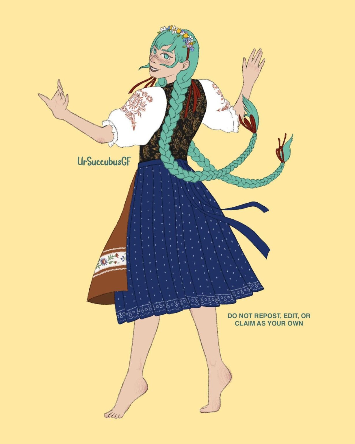 私のスロバキア語初音ミクアートワーク 🇸🇰