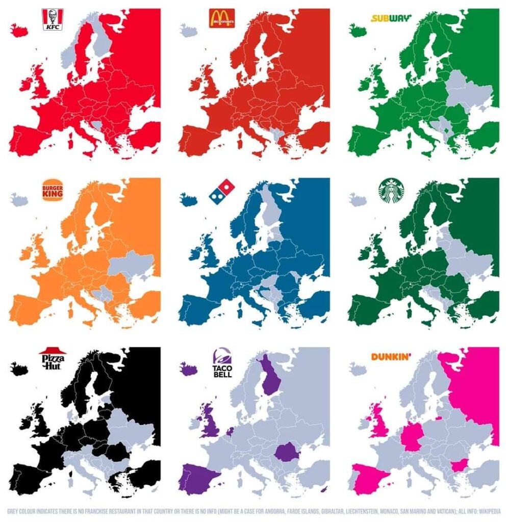 ヨーロッパで最も有名なジャンク フード フランチャイズの代表。ご覧のとおり、エストニアにはまだ発展の余地がたくさんあります。