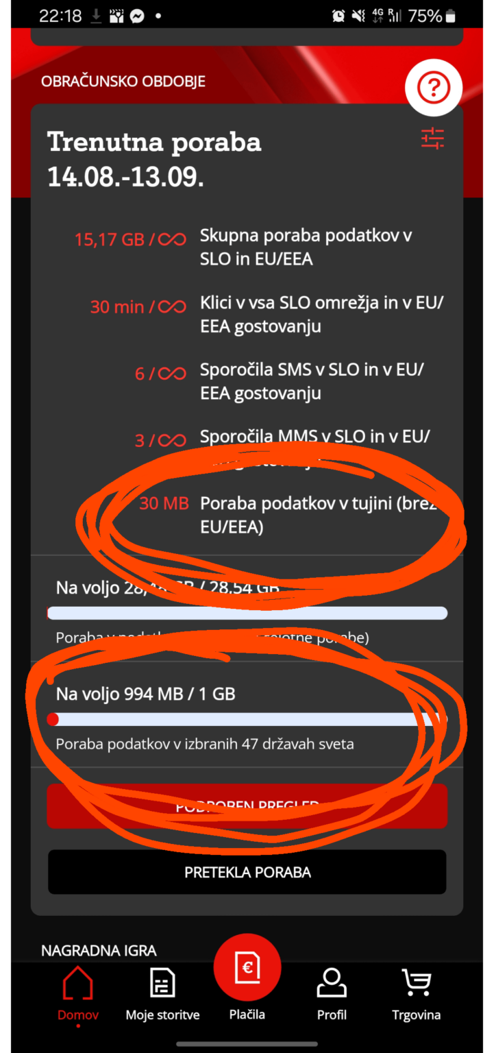 ボスニアのモバイル インターネット A1、1GB パッケージの自動アクティベーション