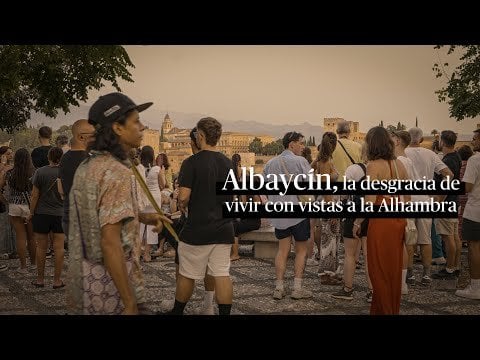 グラナダのアルバイシンでの近隣住民の運動についてのレポート。