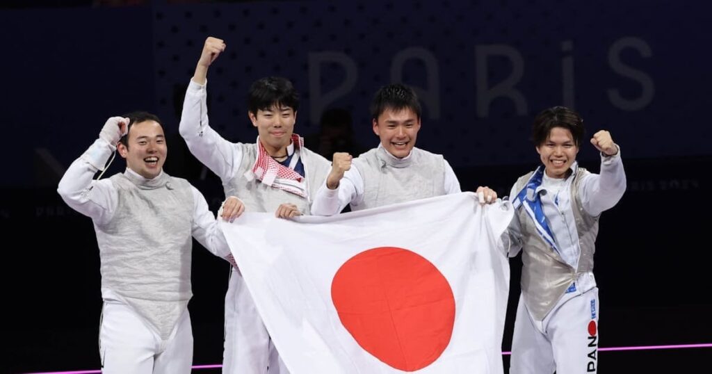 パリ五輪 10日目 フェンシング男子フルーレ「金」、ゴルフ松山英樹「銅」