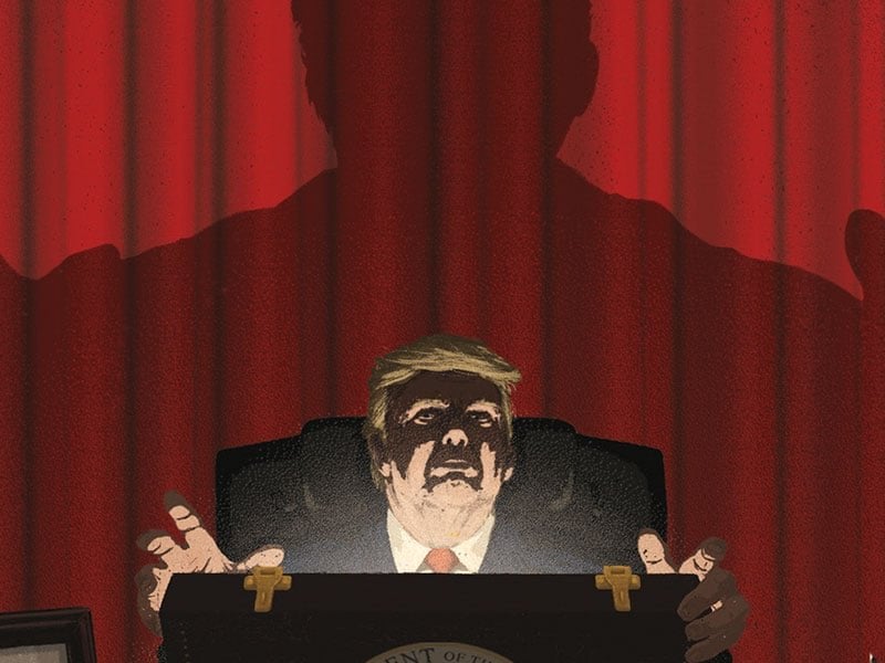 就任初日に独裁者になるというトランプの脅しは冗談ではない