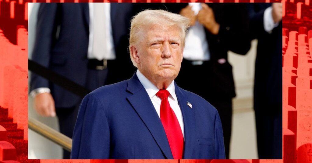 意見 | 私は戦闘経験者です。トランプ氏のアーリントンでの行動がなぜそれほど侮辱的だったのか、ここに理由があります。