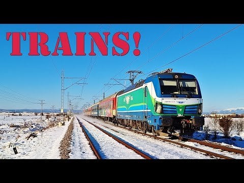 イスカル駅周辺の鉄道には四季があります。 #トレインスポッティング