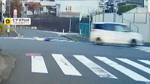 母親が息子の車に数百メートル引きずられけが 犬だけ乗せリード持ったまま車発進… 横浜市金沢区