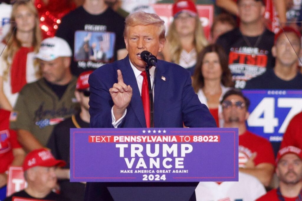 ハリス対トランプ：最新の大統領選世論調査はトランプにとって新たな5つの警報