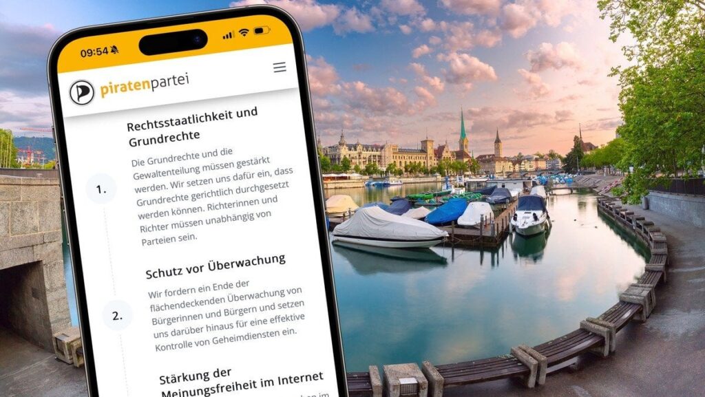 チューリッヒ海賊党、データリーチと過剰なAIに反対するイニシアチブを提出