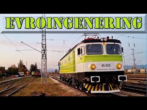 ユーロエンジニアリングの最新の輝かしい買収物件がイリアンツィ駅に停泊しています。 #トレインスポッティング