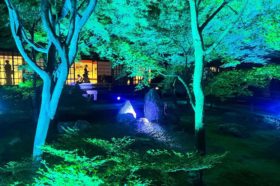 プロジェクションマッピングで「雲海」「双龍図」 建仁寺で音楽と楽しむ夜間拝観 ｜ 京都