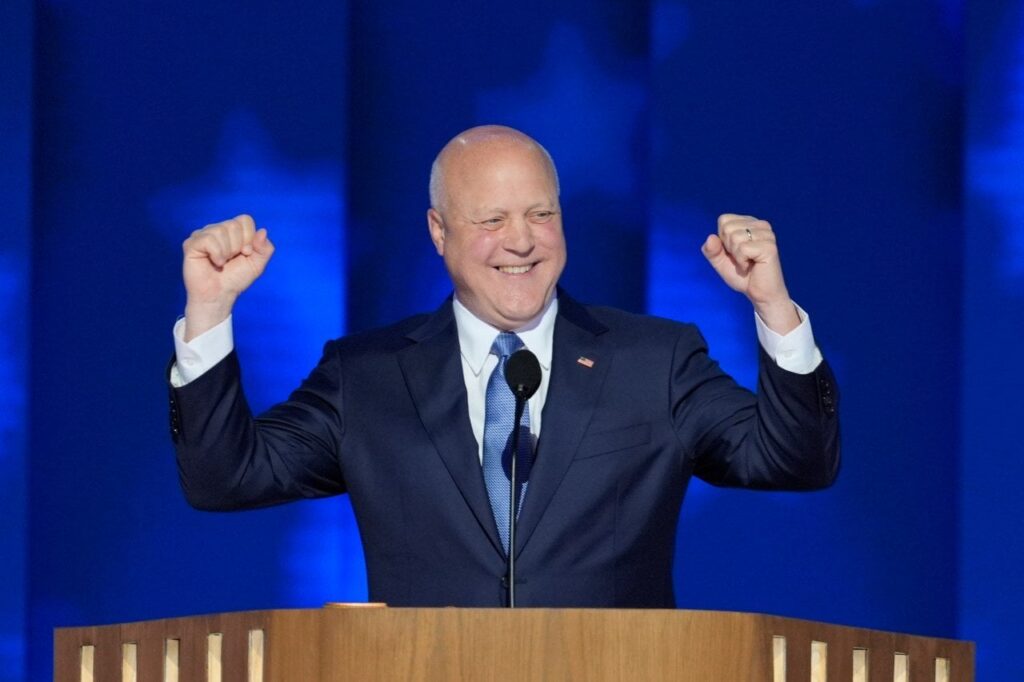 ハリス・ウォルツ共同議長ミッチ・ランドリュー氏：「我々はジョージア州で勝利するチャンスがあると本当に信じている」