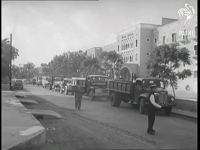 1956年のニコシアの自動車交通に関する報告書