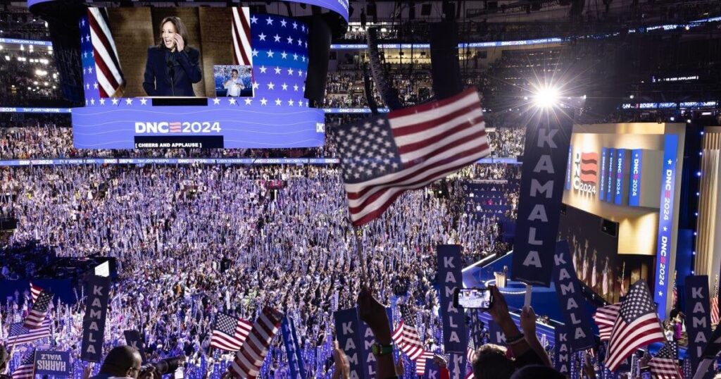 民主党全国大会の視聴率はトランプに大差、ハリス氏の受諾演説を2900万人のテレビ視聴者が視聴