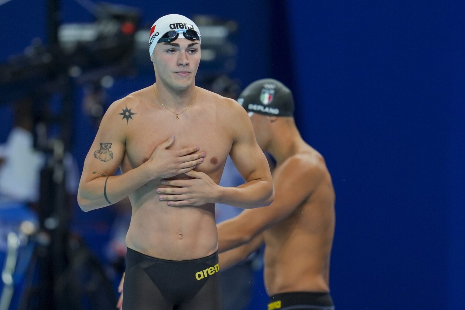 水泳のディオゴ・リベイロ、100メートルバタフライの準決勝を欠場