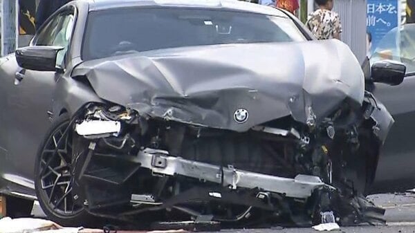 “猛スピード”の車が対向車線のトラックに正面衝突 中国籍の23歳大学院生を逮捕 トラックの運転手は死亡 神奈川・海老名市