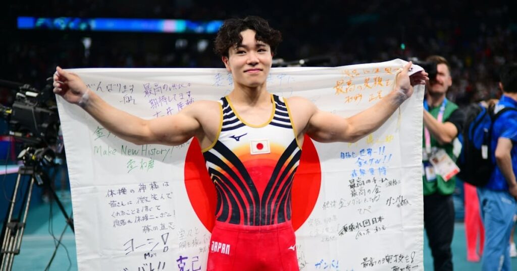 パリ五輪 6日目 体操・岡慎之助「金」橋本6位、柔道・村尾三四郎「銀」