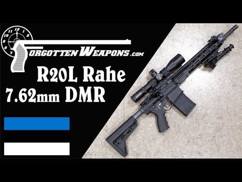 エストニアのR20L指定マークスマンライフル（7.62x51mm）