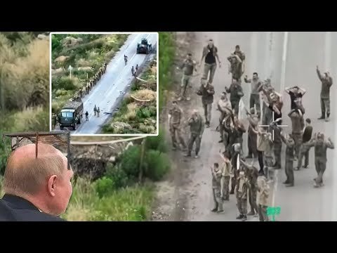 ウクライナの奇襲攻撃：クルスクでのロシア降伏の最初の映像