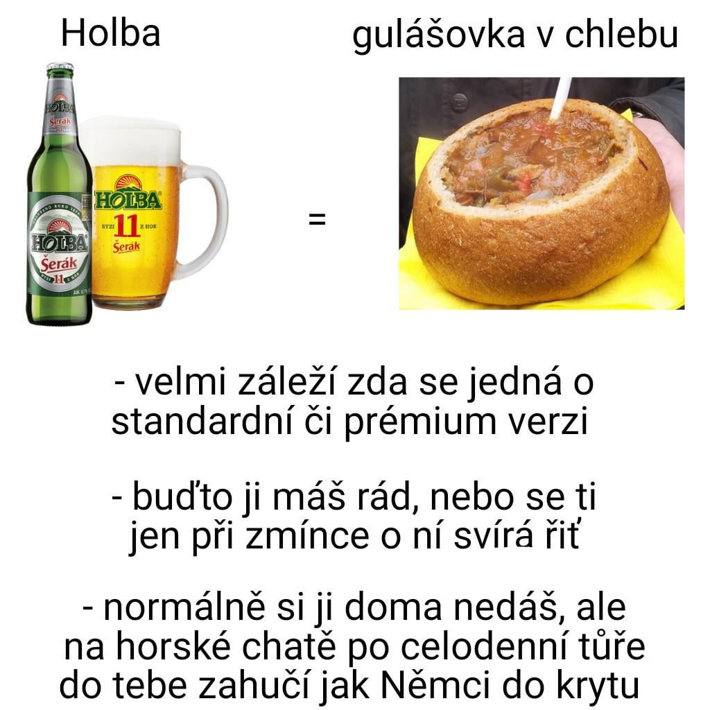今日は別の日で、シリーズ「チェコのビールとチェコ料理におけるそれに相当するもの」の別の部分です。