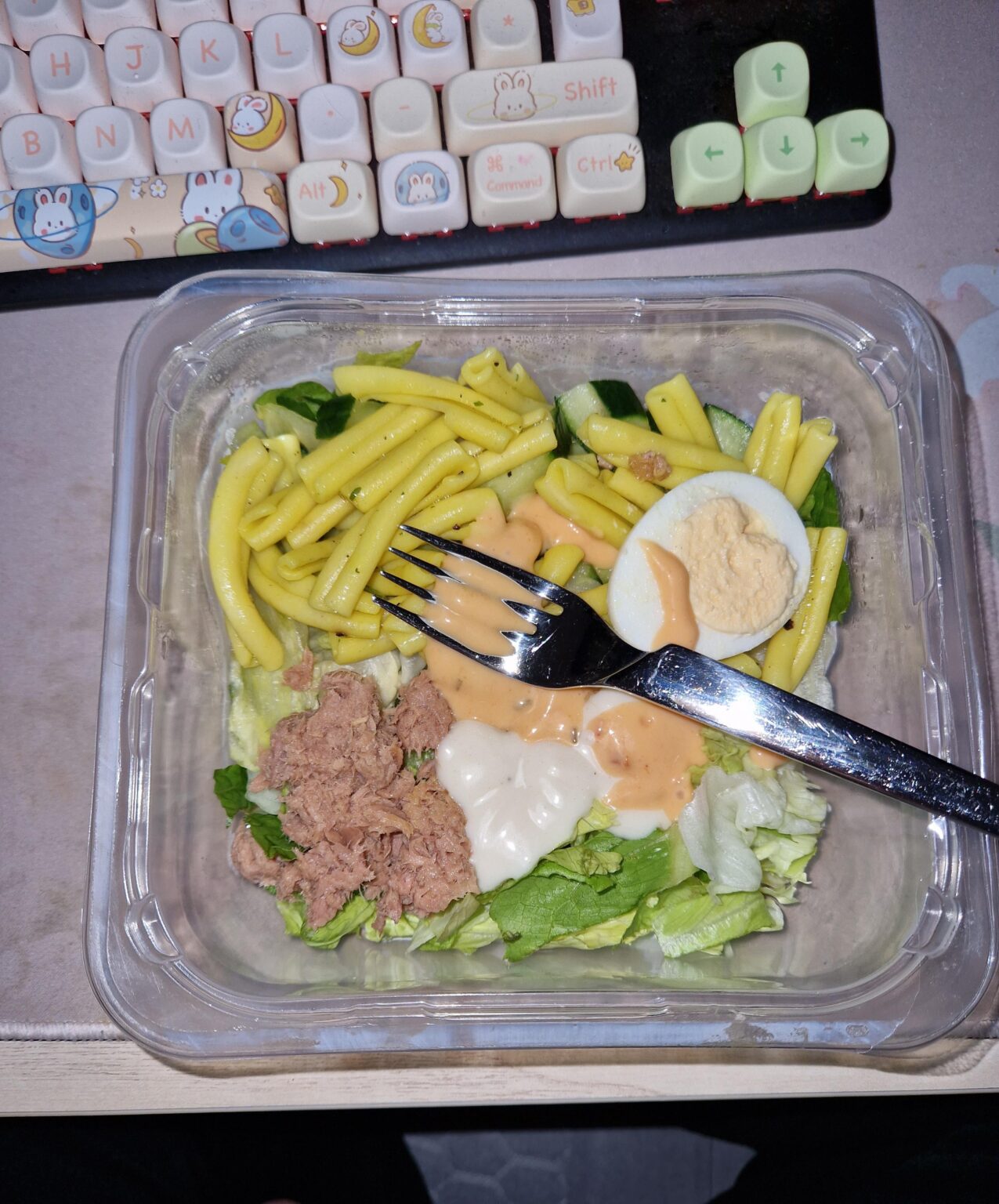 私はツナパスタが大好きです