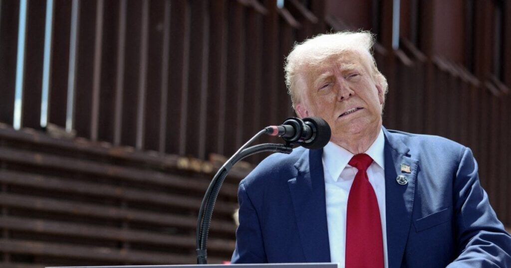 トランプ支持者、集会での「不安定な」演説を受けてトランプ氏を支持しないと確信