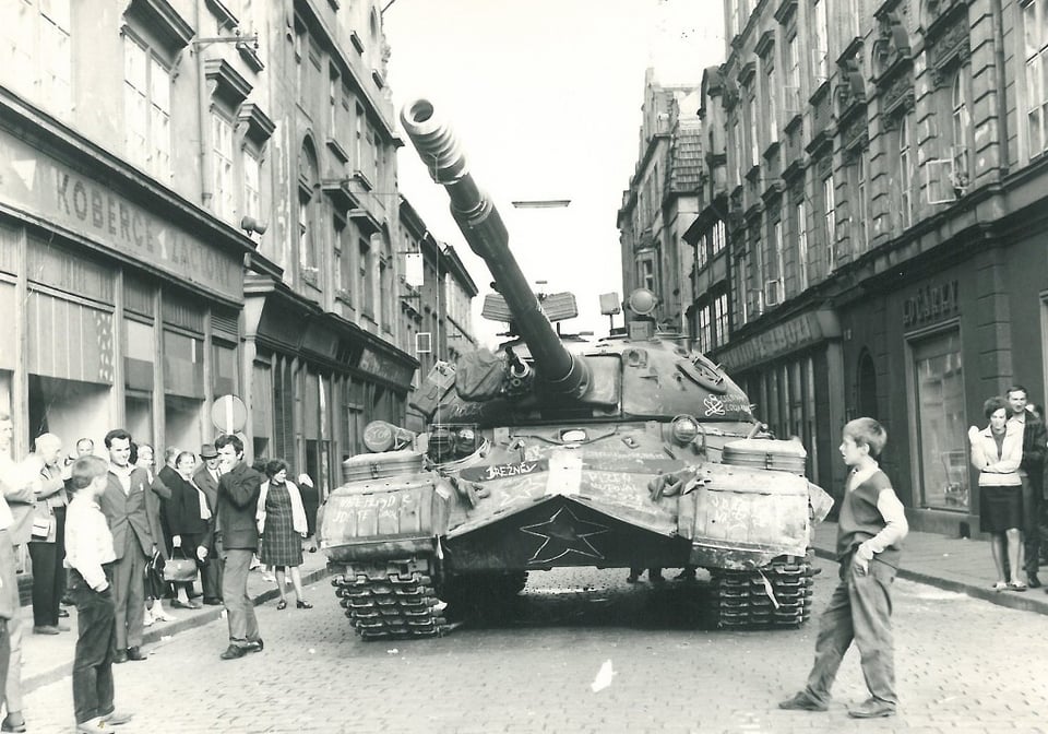 1968年、ピルゼンにて