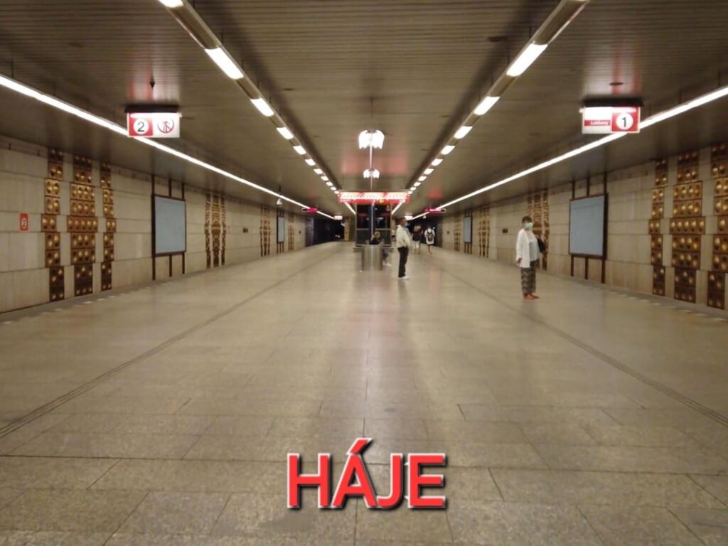 プラハに限らずアンケート: C 号線で最も好きな地下鉄の駅を選択してください