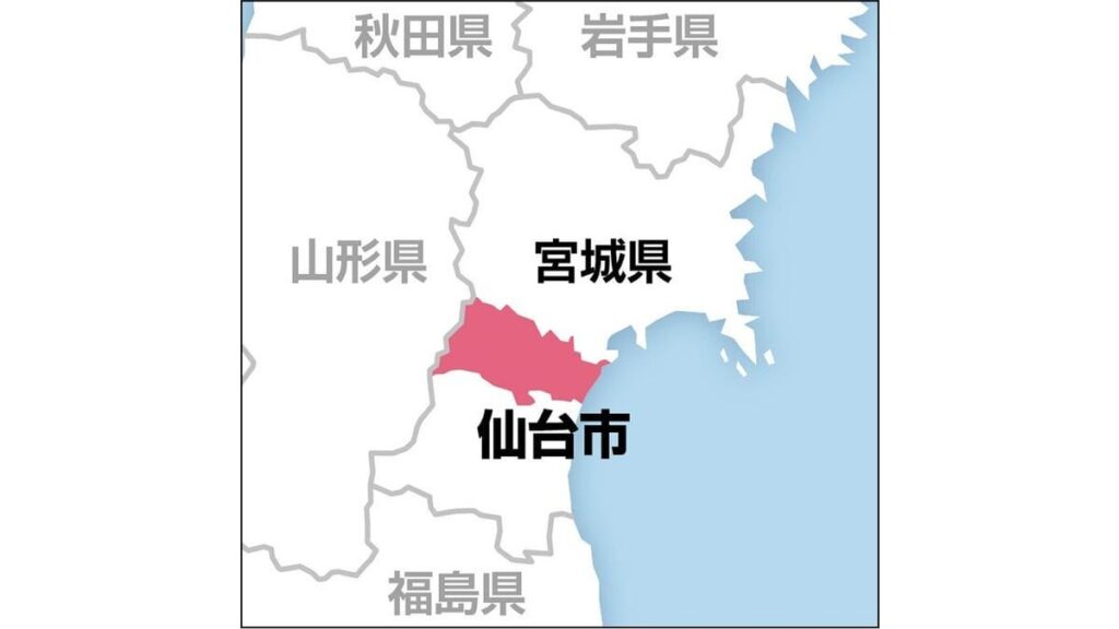 市道の街路灯折れ走行中の車を直撃、１人けが…腐食が原因も１９９５年の設置以来一度も点検せず 宮城県仙台市
