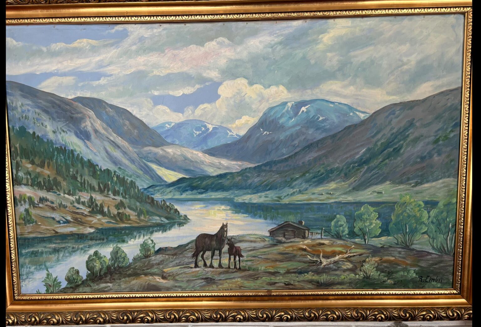 ノルウェー絵画の場所は？