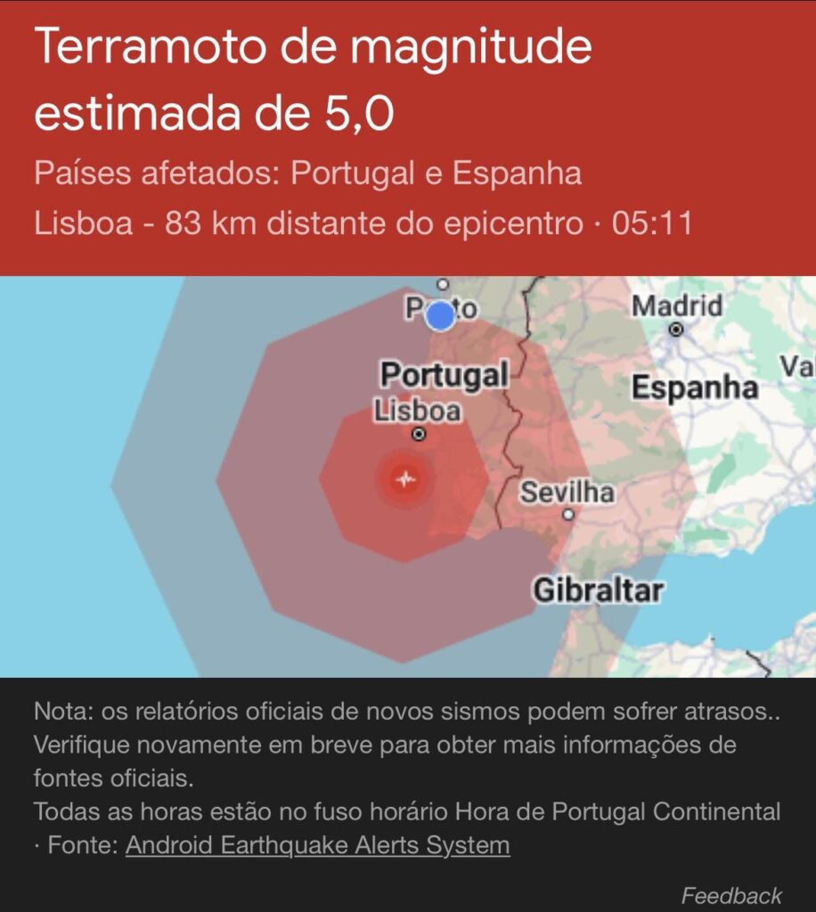 地震