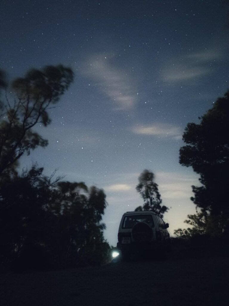 セウタのペルセウス座の夜 ☄️🌌